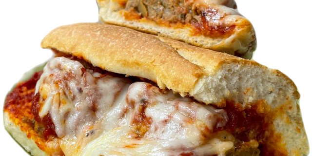 Meatball Parm Sub Sandwich