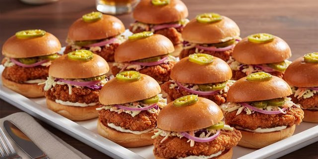 Fried Chicken Sandwich Sliders (18)