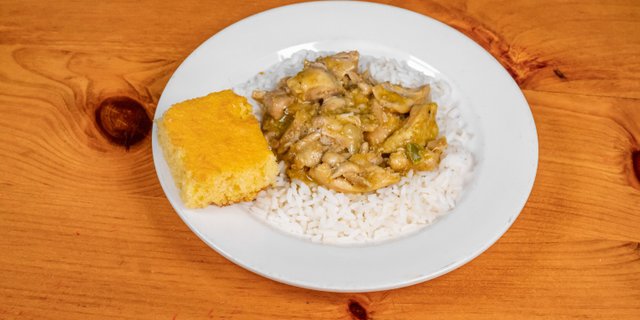 Curry Chicken Dinner