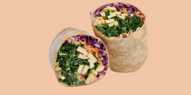 Sesame Kale Wrap