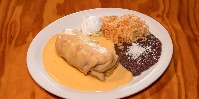 Groun Beef Chimichanga