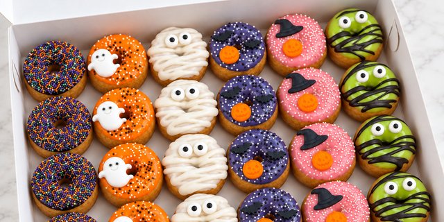 Halloween Mini Donuts