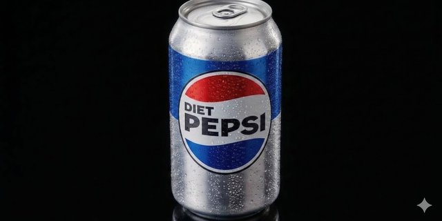 Diet Pepsi Can