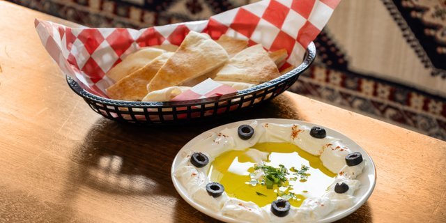 Labneh w/ Olive Oil