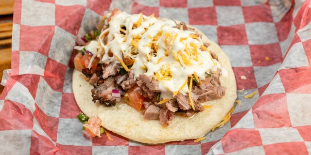Smoked Brisket Taco