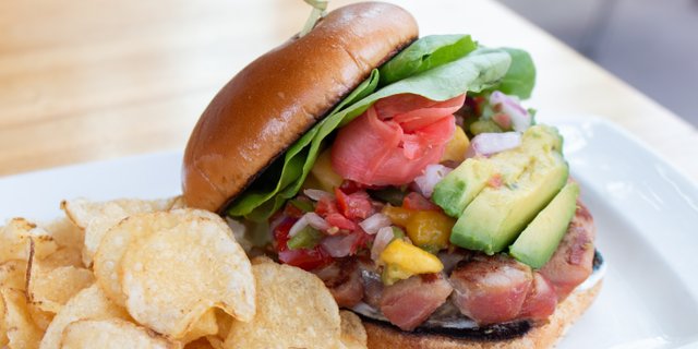 Ahi Tuna Burger