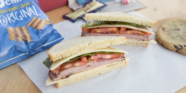 Ham & Swiss Sandwich Box Lunch