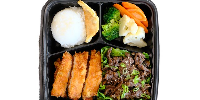 Chicken Katsu & Bulgogi Beef