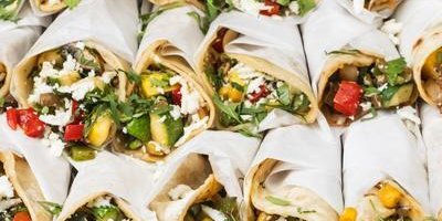 Vegetarian Taco Titanic Platter
