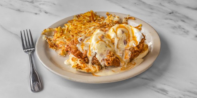 Fried Chicken Benedict