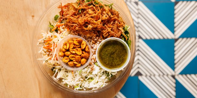 Nutty Cilantro Salad