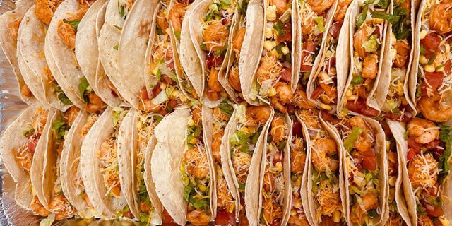 Shrimp Tacos Tray
