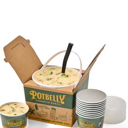 Broccoli Cheddar Soup for a Group