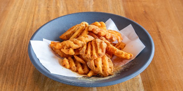 Curry Waffle Fries