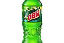 Bottle of Mountain Dew