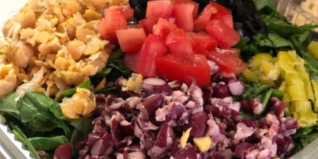 Chopped Spinach Salad