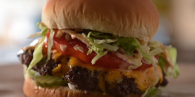 Cheeseburger Sandwich Sack Lunch