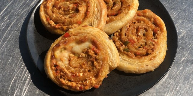 Paneer Pinwheel