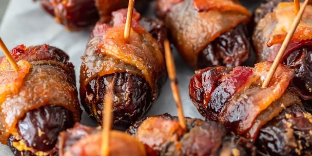Bacon Wrapped Dates