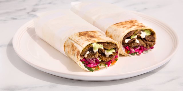 Beef Kabob Wrap