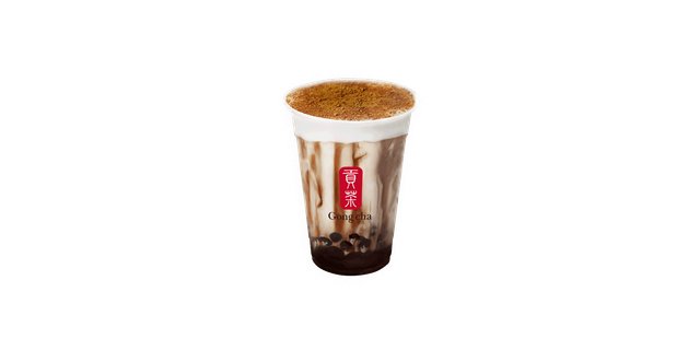 Iced Dirty Brown Sugar Milk Foam Tea