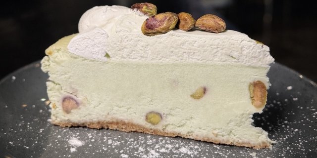 Ricotta Pistachio Cheesecake