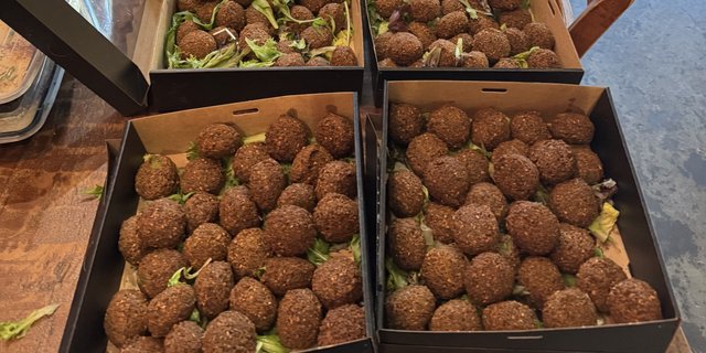 Turkish Falafel Globes