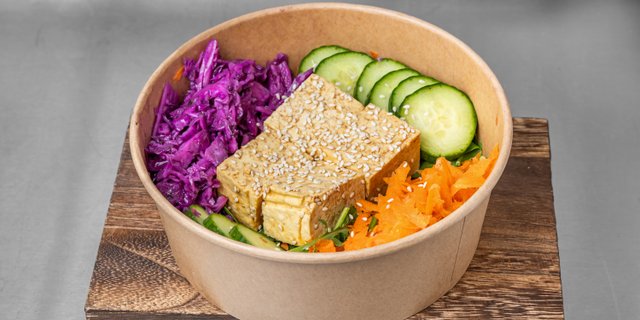 Sesame Tofu Salad
