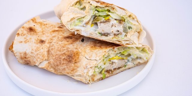 Chicken Cream Chop Pita