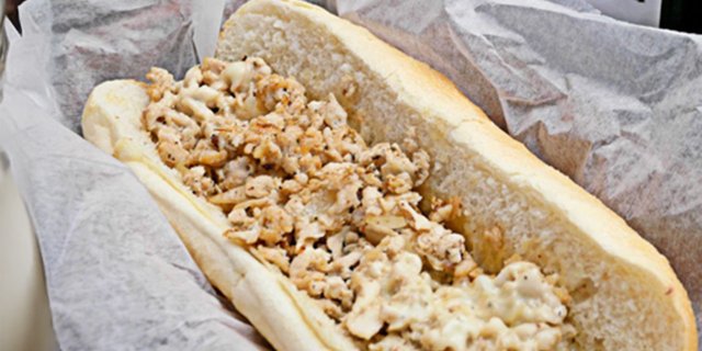 Chicken Philly Cheesesteak Platter