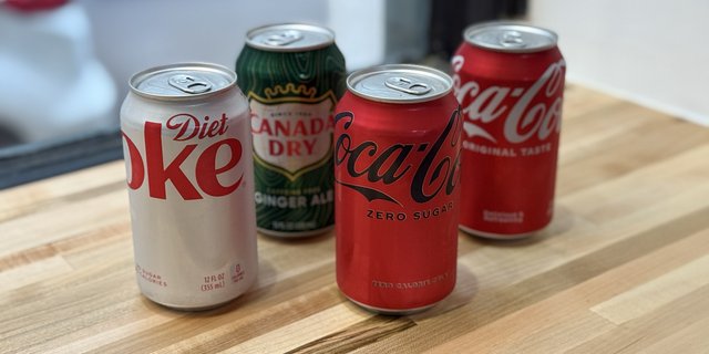 Assorted Canned Sodas