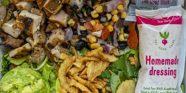 Blazing Bird Salad Tray