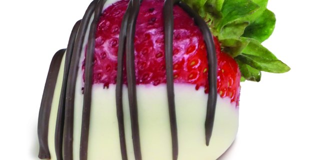 White Chocolate Chocolate Strawberries