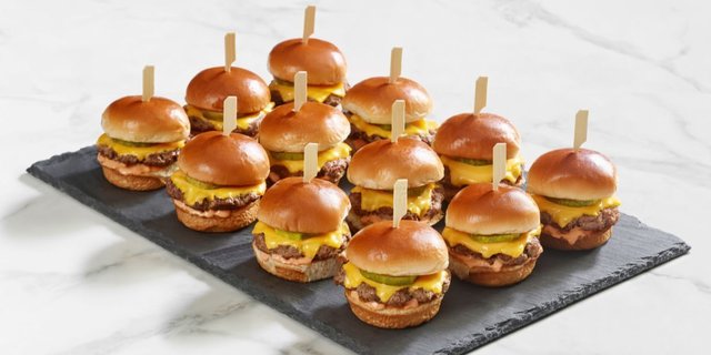 Burger Sliders Platter