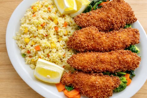 Sesame Battered Chicken