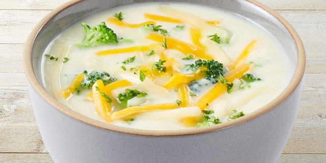 White Cheddar Broccoli Soup