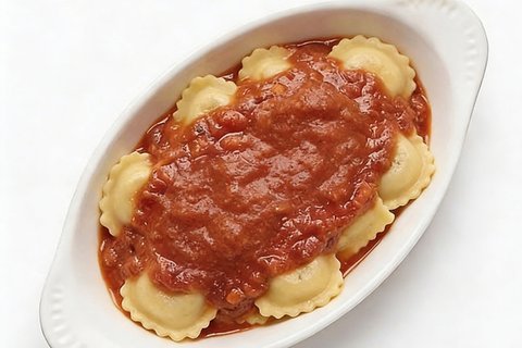 Ravioli w/ Meat Sauce