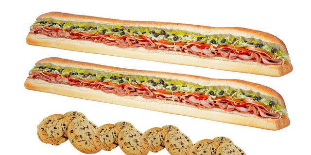 Subs & 24 Cookies Party Bundle