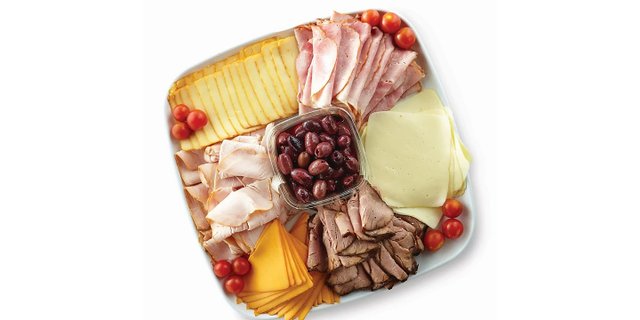 H-E-B Post Oak Meat & Cheese Tray
