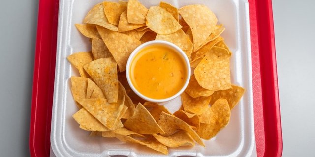 Cheese Dip, Picante & Chips