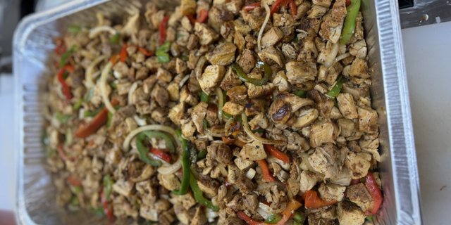 Chicken Fajitas Tray