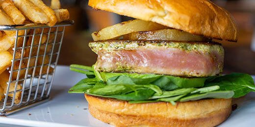 Ahi Tuna Burger