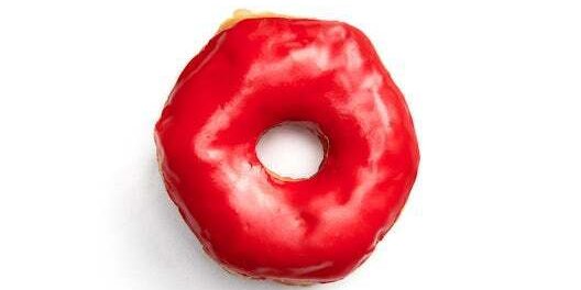 Cherry Iced Donut