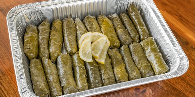 Meat Stuffed Grape Leaves