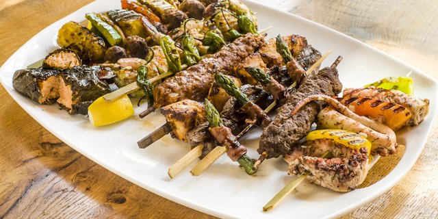 Kofte Kebabs Tray