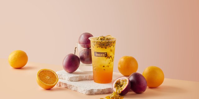 Iced Passionfruit Orange Four Seasons Tea