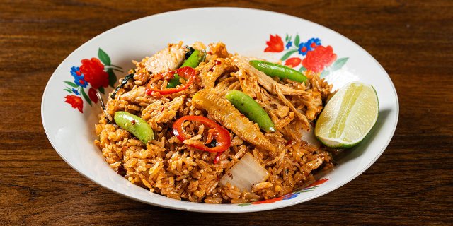 Basil Fried Rice Tray