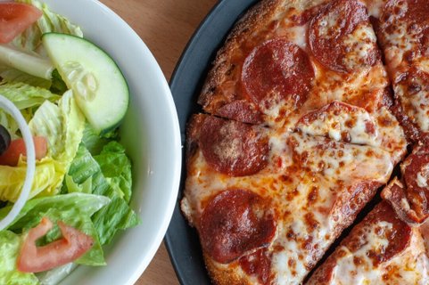 Individual Pizza w/ Side Salad