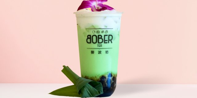 Mung Bean Pandan Latte