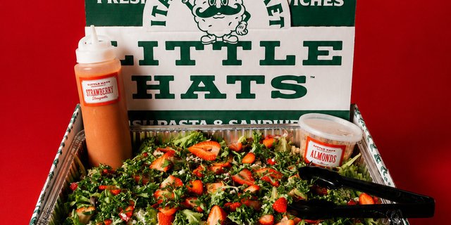 Strawberry Goat Cheese Salad